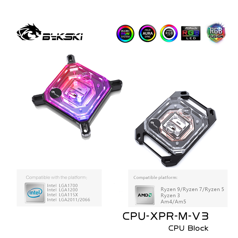 Rtx 4090 Water Block - Bykski CPU Waterblok Gebruik voor INTEL