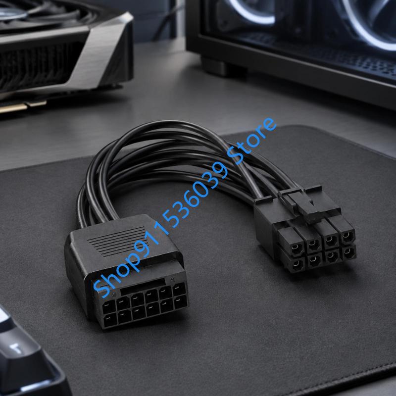 Dual 8Pin To 16Pin 12Vhpwr Cable - 45BB 12+4pin 12VHPWR Poort 16 Pin