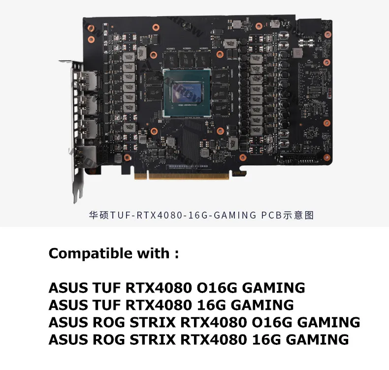 Barrow BS-AST4080-PA, 4080 GPU - Rtx 4090 Water Block recensie en prijs